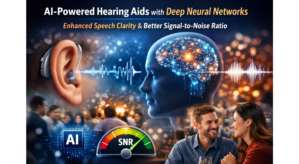 Deep Neural Networks (DNNs) in Hearing Aids: A Revolution in Speech Clarity & Signal-to-Noise Ratio